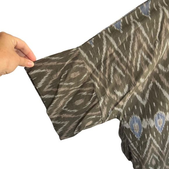 Pure Jill Lagenlook multicolored linen blend women’s oversized top SZ‎ XL - Picture 4 of 7